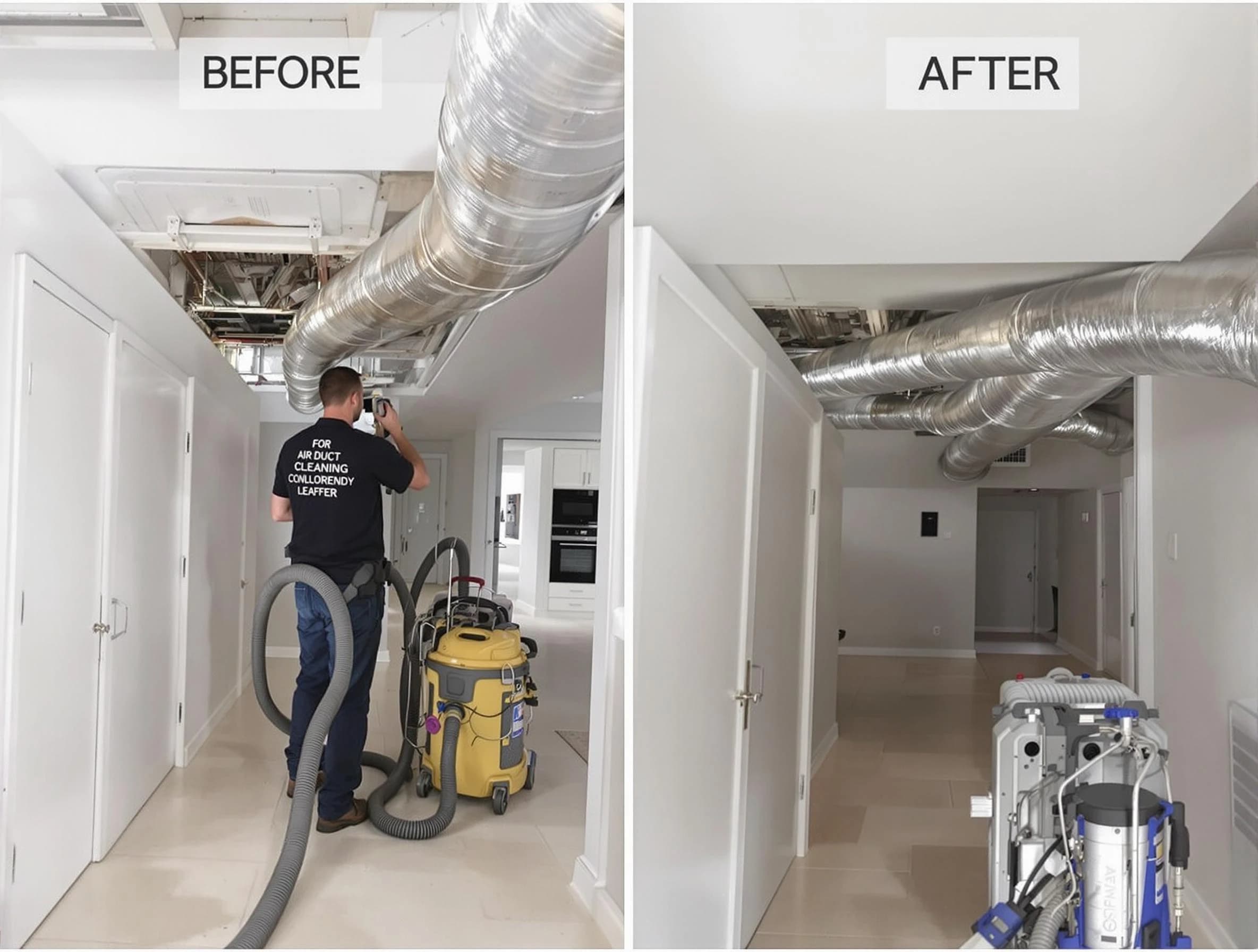 Ponderosa Park Air Duct Cleaning professional performing thorough air duct cleaning in Ponderosa Park