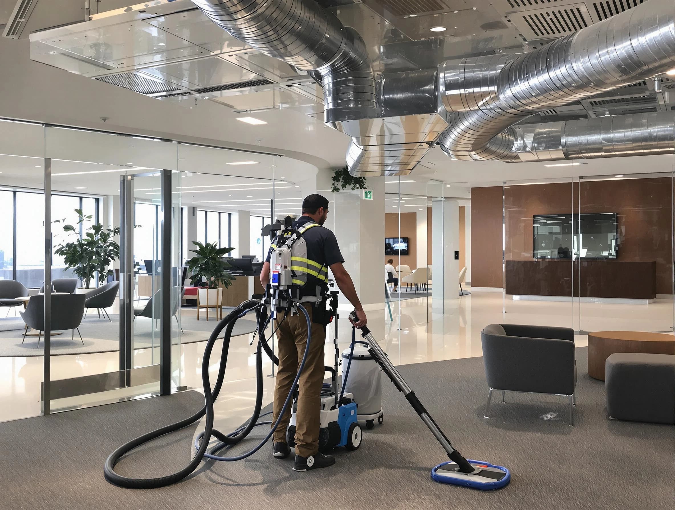 Commercial duct cleaning service by Ponderosa Park Air Duct Cleaning in Ponderosa Park
