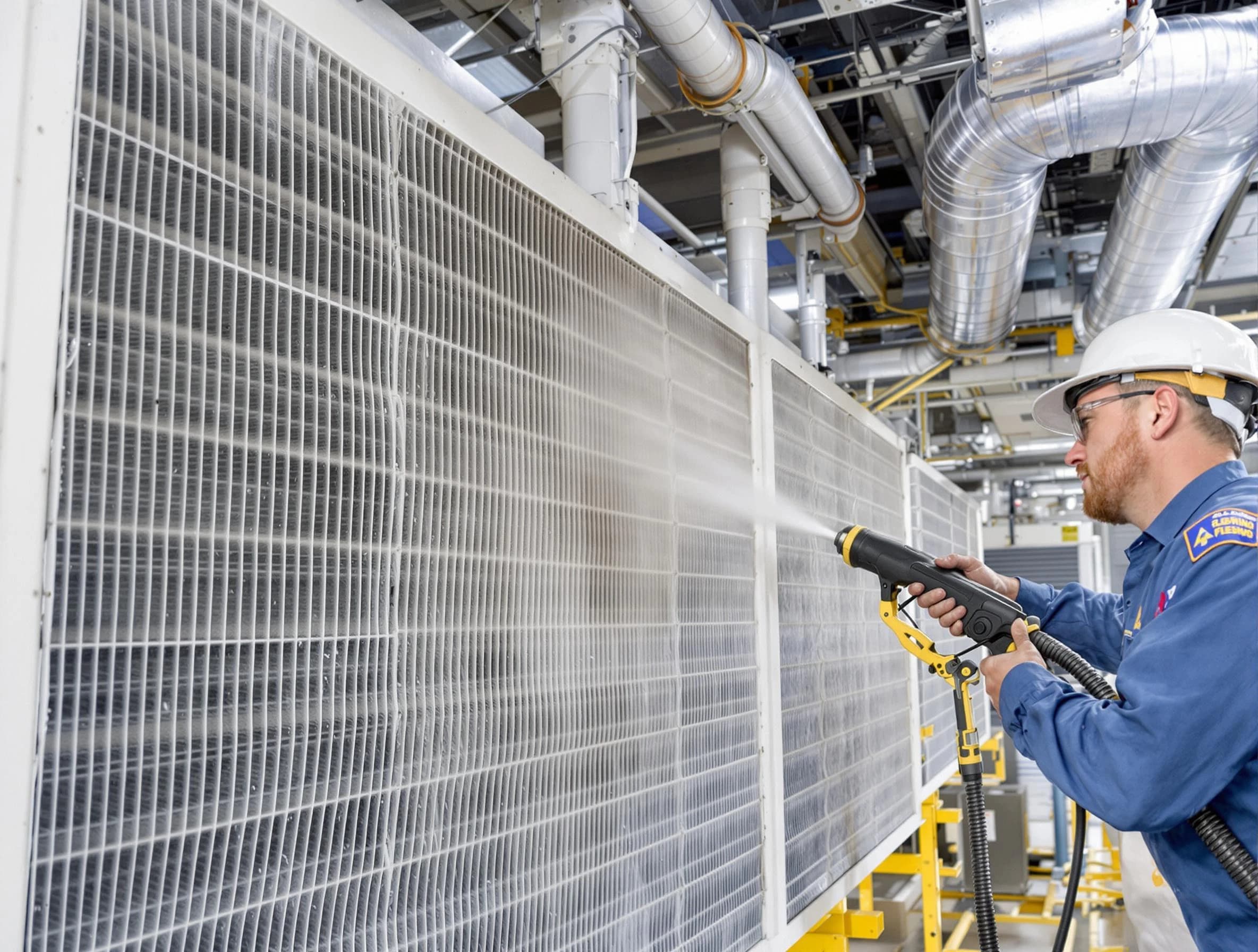 Professional commercial coil cleaning by Ponderosa Park Air Duct Cleaning in Ponderosa Park