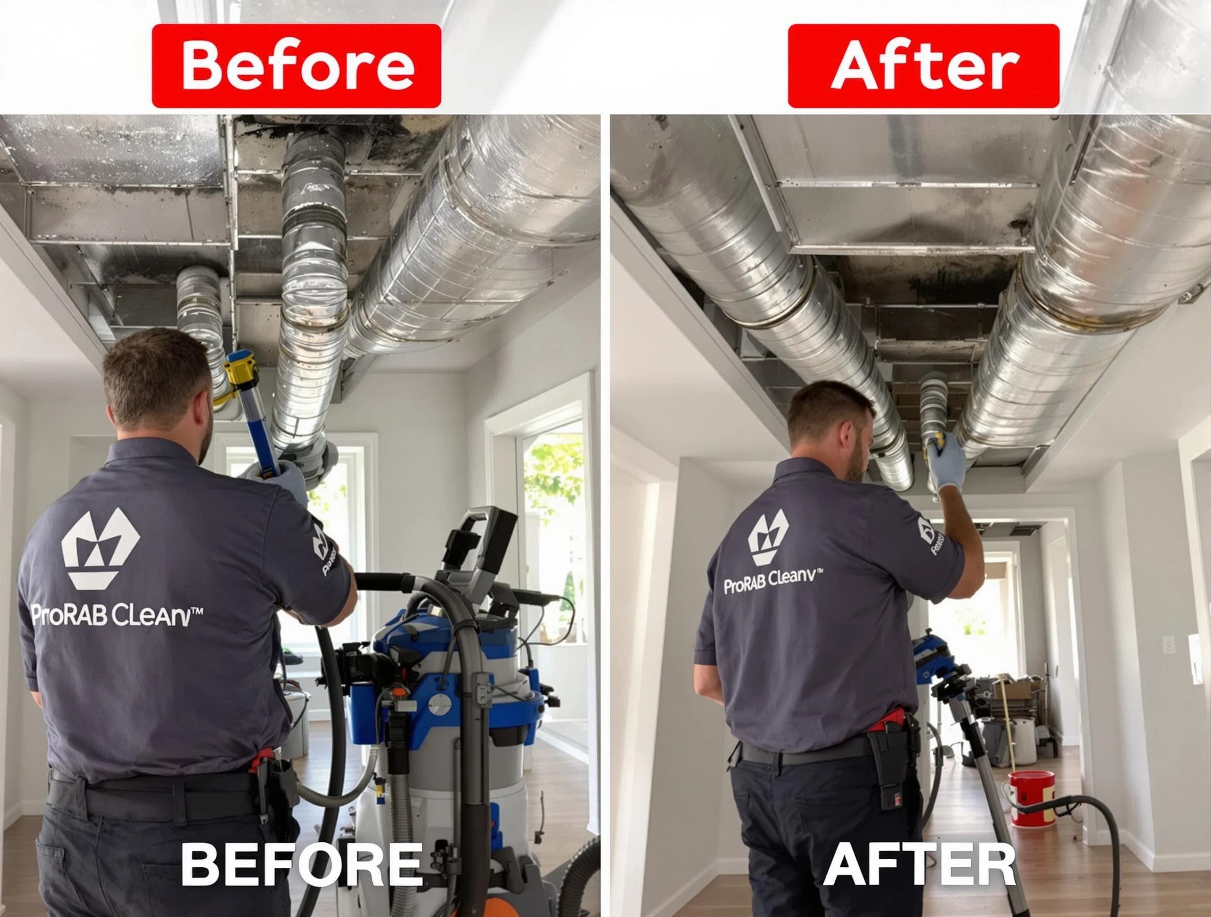 Ponderosa Park Air Duct Cleaning expert performing thorough residential duct cleaning in a Ponderosa Park home