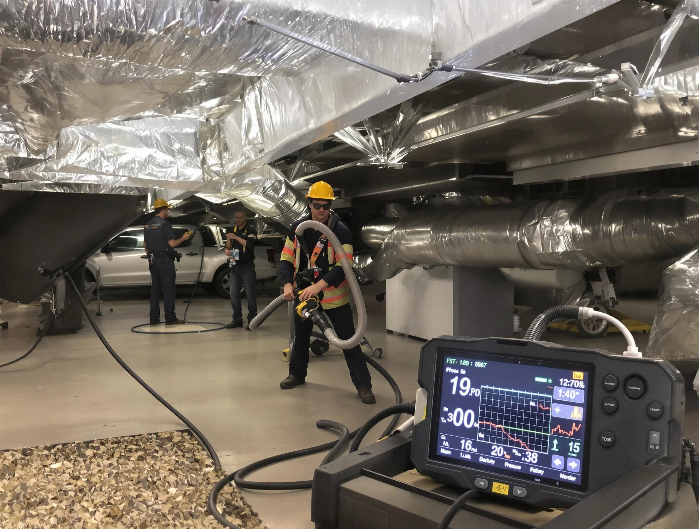 Professional negative pressure duct cleaning by Ponderosa Park Air Duct Cleaning in Ponderosa Park